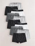Next Jongens Set van 10 boxershorts Zwart