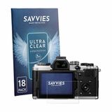 Savvies Screenprotector voor OM System OM-3 ASTRO - Folie Beschermfolie transparant 18 Stuks