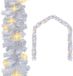 vidaXL Kerstslinger met LED-lampjes 5 m wit
