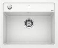 Blanco Dalago 6 opbouw spoelbak wit RVS 61.5x61.5cm