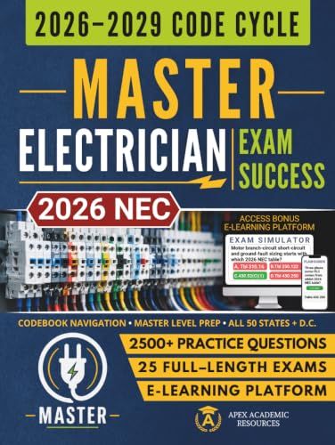Master Electrician Exam Success: 2026 NEC Study Guide