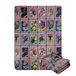 Marvel Legends Superhero Characters Comic Cards Fleece Blanket