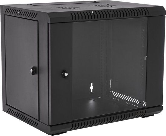 V7 RMWC9UG450-1E 9U Rack - Zwart