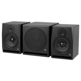 Devine RX-8A Noir (2x) + Subwoofer moniteurs de studio