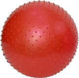 Endless 55 cm Anti-Burst Yogabal | Dikke PVC Oefenbal voor Fitness, Pilates, Stabiliteit & Thuis Workouts | Balansbal Stoel voor Mannen & Vrouwen | Kleur: Rood
