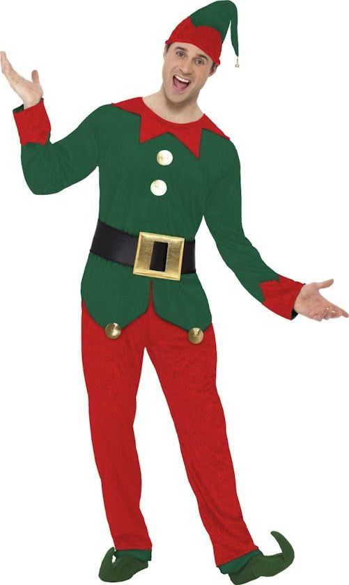 Generik Elf Verkleedkostuum Heren Kerst - Large