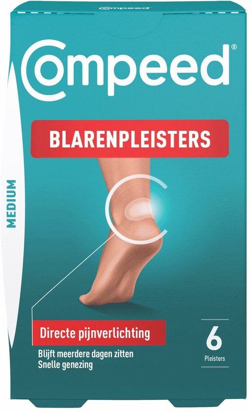 Compeed Blarenpleisters Medium - 6 stuks