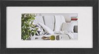 Henzo Cadre photo moderne 15x30 cm noir
