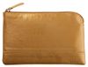 RHODIA 116517C - Etui met Ritssluiting in Imitatieleer - Goud - Maat S (11 x 17 cm)