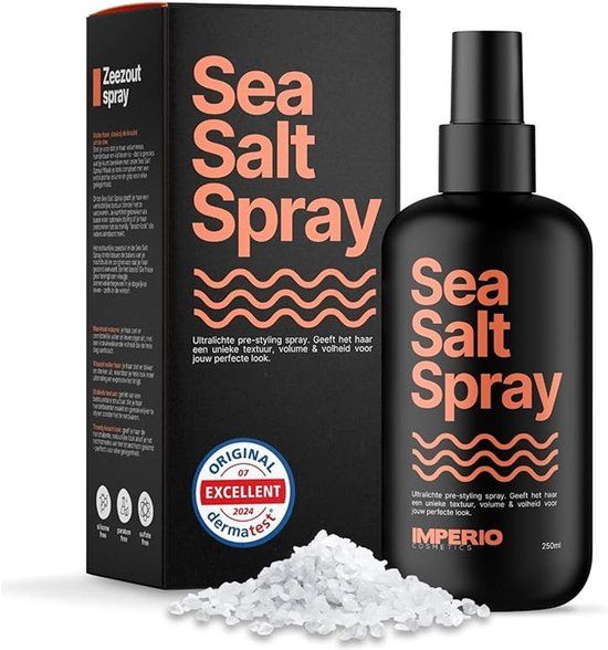 IMPERIO Sea Salt Spray Man en Vrouw - Zeezout Spray - Volume en Textuur - Alle Haartypen - Vegan en Sulfaatvrij [Nr. 1 in Duitsland]