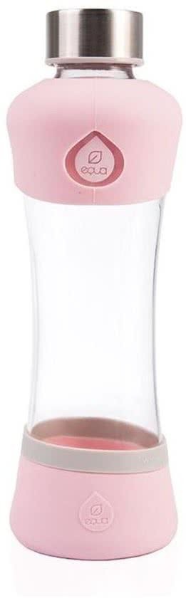 Equa Active squeeze glazen waterfles 550 ml - Uitvoering - Berry