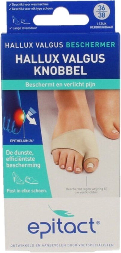 Epitact Hallux Valgus Beschermer Maat 36-38