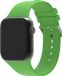 Strap-it Leren band met patroon - Bruin - Geschikt voor Apple Watch Series 1/2/3/4/5/6/7/8/9/10/11/SE/SE2/SE3/Ultra (2/3) - iWatch bandje maat: 44mm / 45mm / 46mm / 49mm