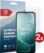 Rosso Screen Protector Geschikt voor Oppo A6 | Ultra Clear Duo Pack | TPU Folie | Case Friendly Beschermfolie | 2 Stuks