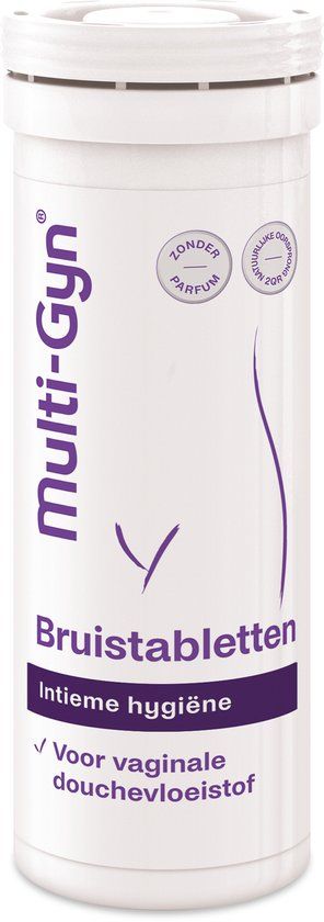 Multi-Gyn Bruistabletten 10 stuks - Vaginale Douche voor Intieme Hygiene