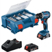 Bosch Blauw GSR 18V-45 Perceuse-visseuse sans fil 18V | 2x 5,0Ah batterie - 0615A5007X