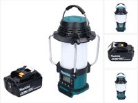 Makita DMR 055 T1 radio sur batterie 18 V FM avec lanterne torche 360° + 1x batterie 5,0 Ah - sans chargeur