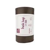 IDEA HOME LDPE Afvalzakken, 50 stuks, duurzaam, voor gerecyclede containers, voor de keuken, 60 l, bruin