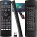 Retoo Air Mouse Afstandsbediening met toetsenbord, 2,4 GHz, draagbaar, draadloos, universele afstandsbediening, ideaal voor Windows XP Vista 7 Mac Linux Android voor pc, laptop, Android TV Box Smart