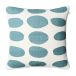 Chhatwal & Jonsson Asim Housse de coussin 50x50 cm Blanc cassé-bleu ciel