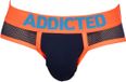ADDICTED Slip en maille Néon Bleu marine - L