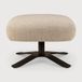 Ethnicraft Pouf Merge Mélange de tissus recyclés - Loam