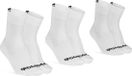 GripGrab Lightweight SL 3PACK Performance Zomer Fietssokken 3 Paar Coolmax Wielersport Sokken Regular Cut - Wit - Unisex