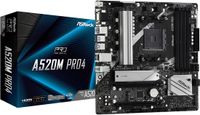 ASRock A520M Pro4 - Micro ATX Motherboard - Socket AM4