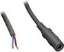 TRU COMPONENTS Laagspannings-aansluitkabel Zwart