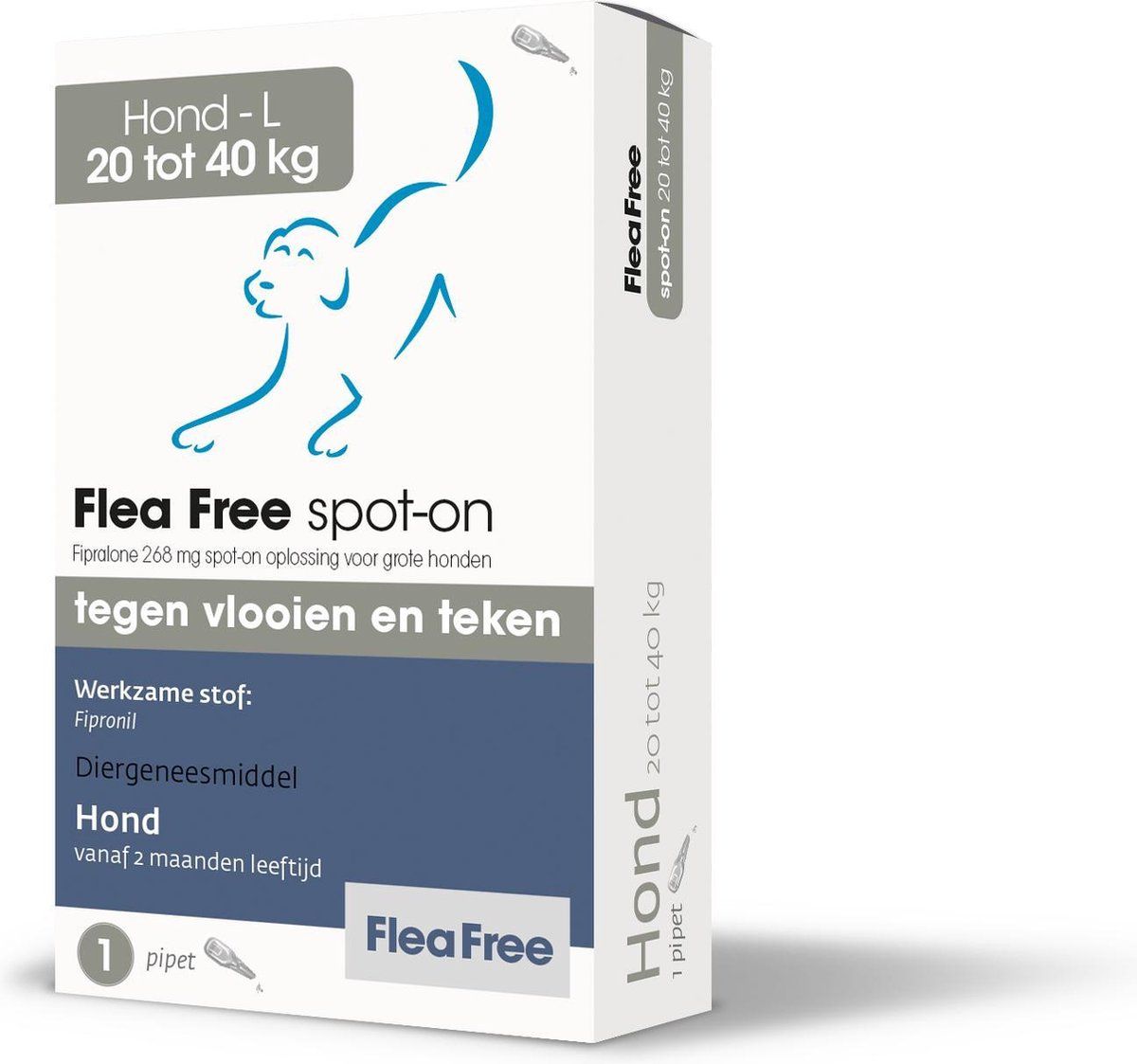 Flea Free Spot-On Hond 20-40 kg 1 pipet