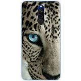 Xiaomi Redmi 8 Oeil de leopard bedrukt siliconen hoesje