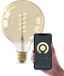 Calex Slimme LED Lamp - E27 - Wifi Verlichting - Filament - Globe 12.5cm - Smart Lichtbron Goud - Dimbaar - Warm Wit licht - 7W