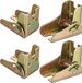 Allecto Pieds de table - Set de 4