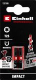 Originele Einhell Originele Impact-bits met dubbele torsie, 2-delig, 30 mm, T25
