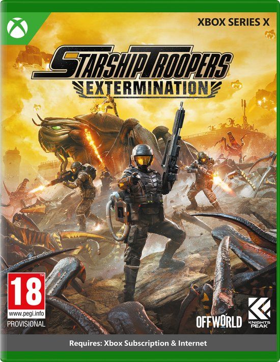 Starship Troopers: Extermination - Xbox Series X - Blu-ray - Standard Edition - 18+