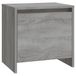 vidaXL Nachtkastje 45x34x44,5 cm Grijs Sonoma Eikenhout
