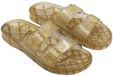 Cacatoes Cacatoès Damessandalen Anjo Glitter Goud/Kaki Maat 38