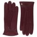 Roeckl Vingerhandschoenen 'PRAG' wijnrood / karmijnrood / donkerrood