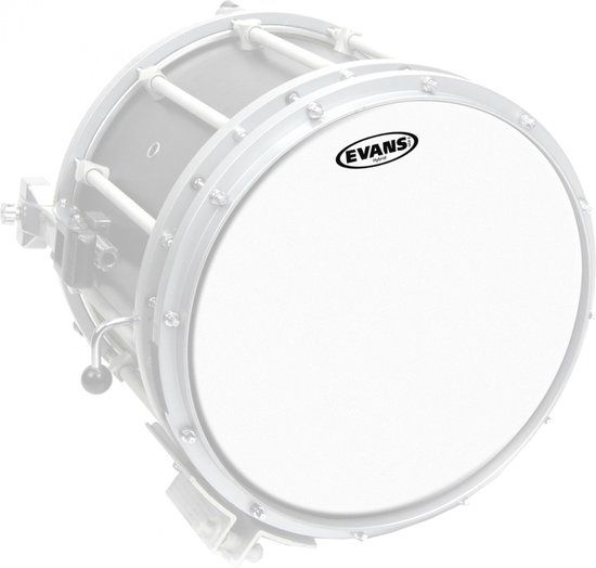 Evans SB13MHW 13" Marching Snare Batter Head - White
