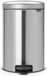 Brabantia NewIcon Pedaalemmer - 20 liter - Matt Steel