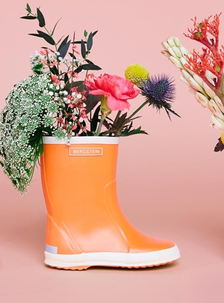 Bergstein Rainboot oranje regenlaarzen kids