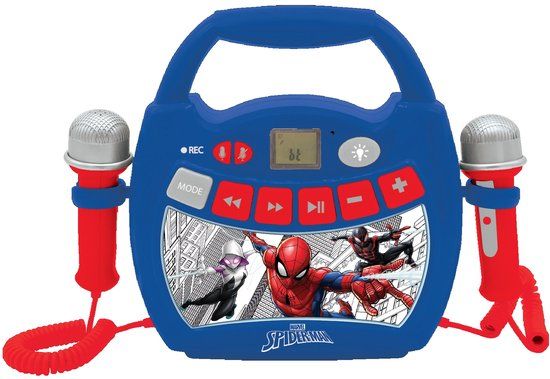 LEXIBOOK Enceinte Bluetooth Spider-Man avec Micros