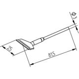 Ersa Ersadur 0452FDLF250 Desolderen Tip Paar voor Desolderen Pincet 40 of Chip Tool voor SOIC 40