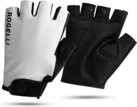 Rogelli Core Kind Fietshandschoenen - Zomer - Korte vinger - Wit