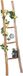 Merkloos Relaxdays decoratieve houten ladder - 150 cm - 4 tredes - lichtbruin