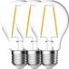 Nordlux 5181000923 Ampoule à incandescence Energielabel E (A - G) E27 4 W Warmwit (Ø) 60 mm 3 stuk(s)