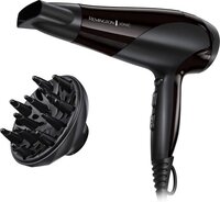 Remington E51 Ionic Dry 2200 Haardroger, Krachtig, 2200 Watt, Ionische Technologie, Pluisvrij Resultaat, Difusser, D3198