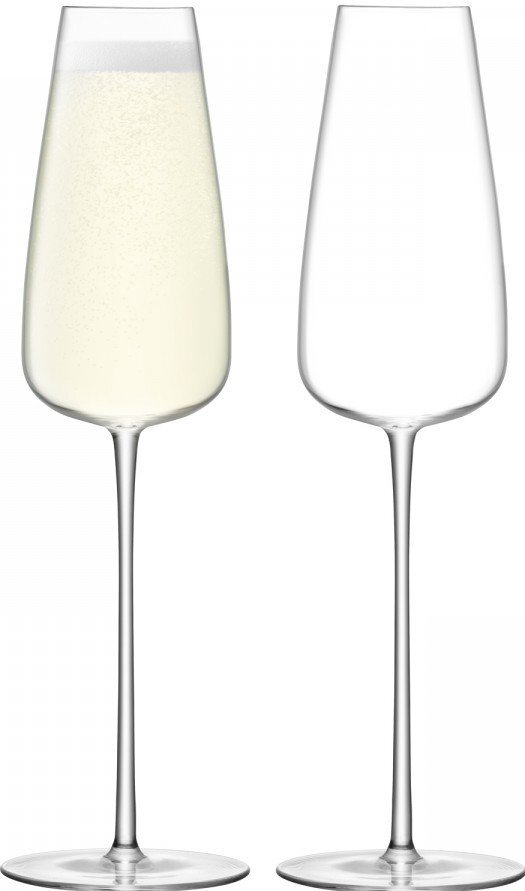 LSA International LSA Wine Culture champagneglas 330ml - set van 2