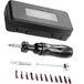 VEVOR 1/4 inch draaimomentschroevendraaierset, draaimomentbereik 10-70 inch pond dynamometrische schroevendraaier met 1 inch - pond, schroevendraaierbitset