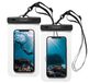Spigen A601 Universeel Waterdicht hoesje - Transparant 2-Pack